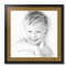 ArtToFrames 26x26" Matted Picture Frame with 22x22" Single Mat Photo Opening Framed in 1.25" Black and 2" Mat (FWM-3926-26x26)